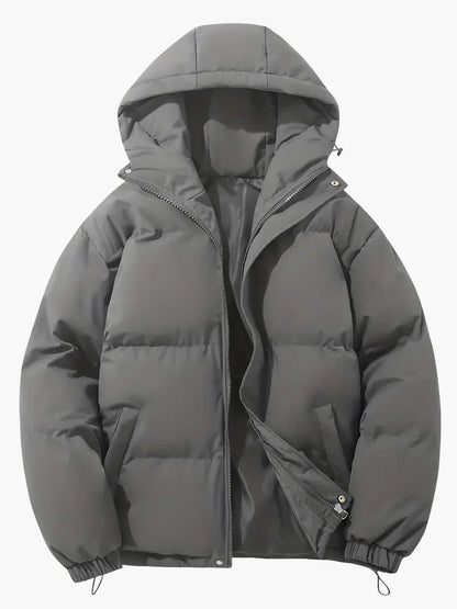 Herren Winter Daunenjacke mit Kapuze – Klassischer Stil für Alltag & Outdoor