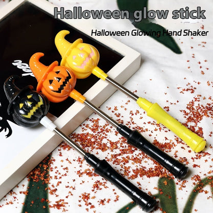 Halloween Luminous Hand Crank – Leuchtende Handrassel für Kinder & Erwachsene, perfekte Deko & Party-Accessoire