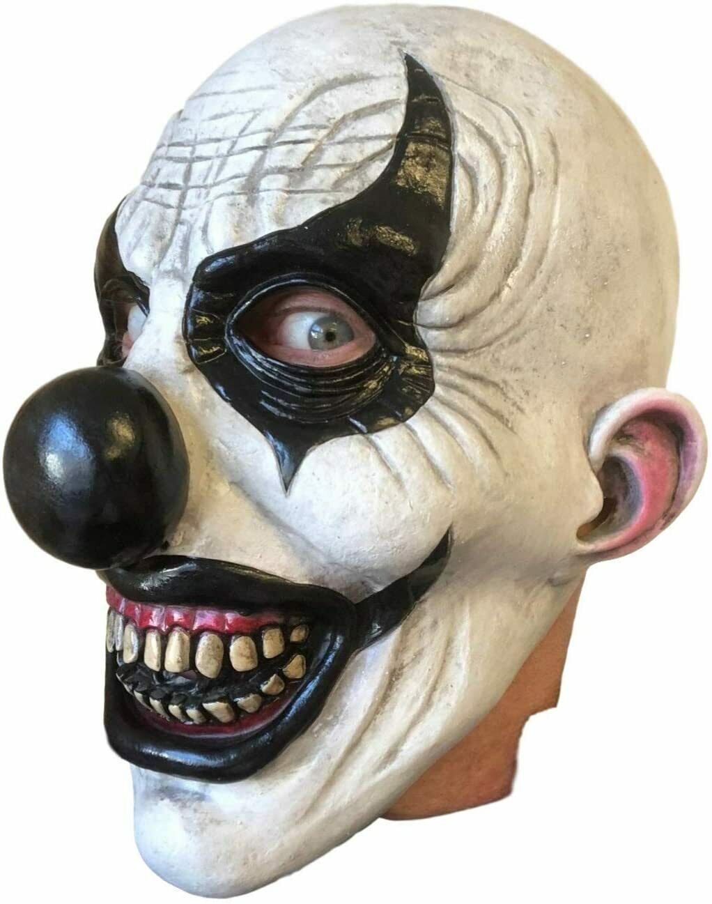Halloween Clown Maske für Erwachsene – Gruselige Horror Party Kostümmaske