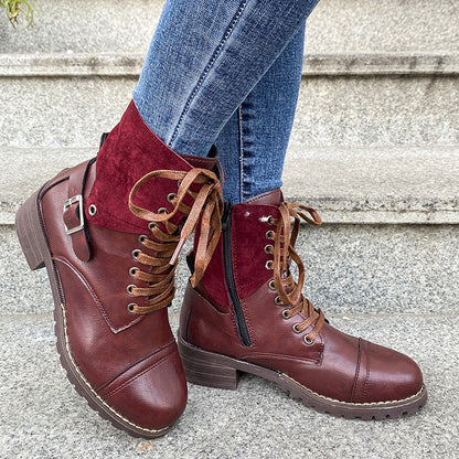 Margaret – Winter Cowboy Stiefel mit Schnallen