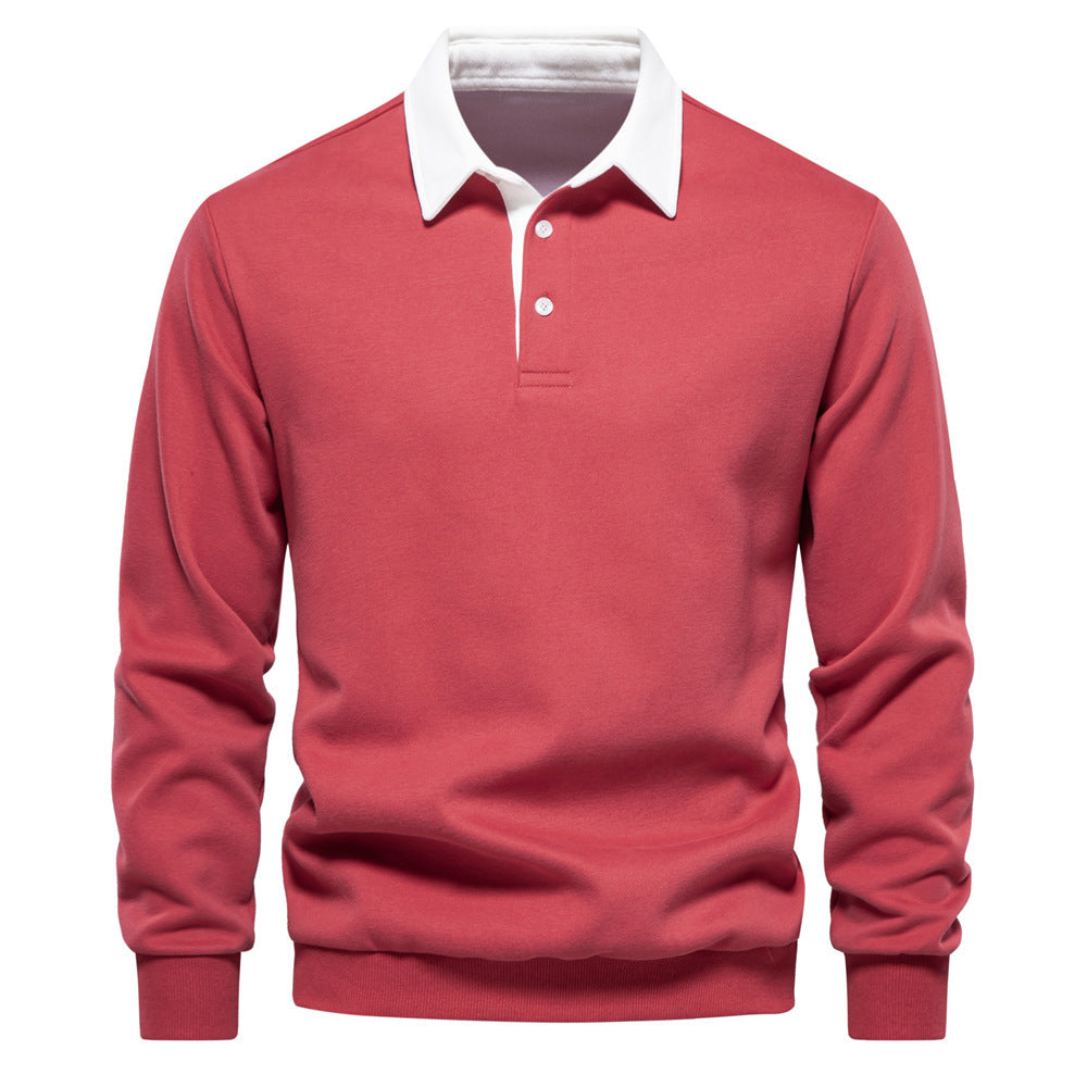Ricky – Vielseitiger Herrenpullover mit Polo-Kragen