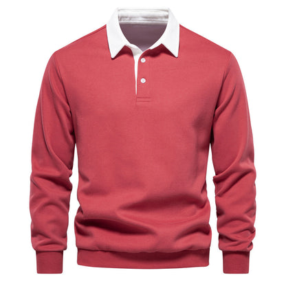Ricky – Vielseitiger Herrenpullover mit Polo-Kragen