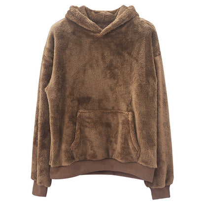Neil – Doppelseitiger Herren-Sweater mit Kapuze und Taschen