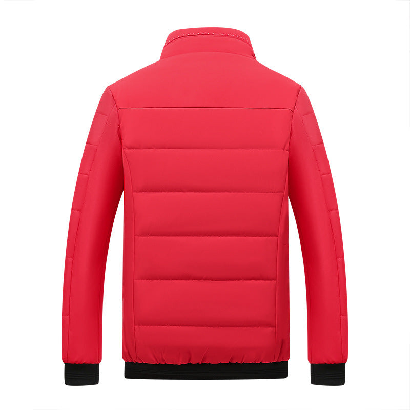 Larry – Gefütterte Herrenjacke aus Baumwolle