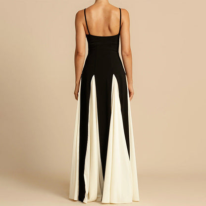 Katy – Damenkleid mit Farbkontrast
