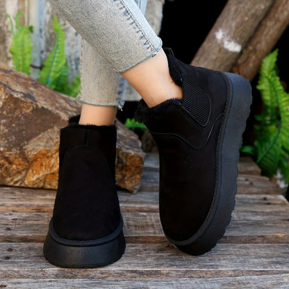 Leah – Modische Damen-Winterstiefel mit dicker Sohle