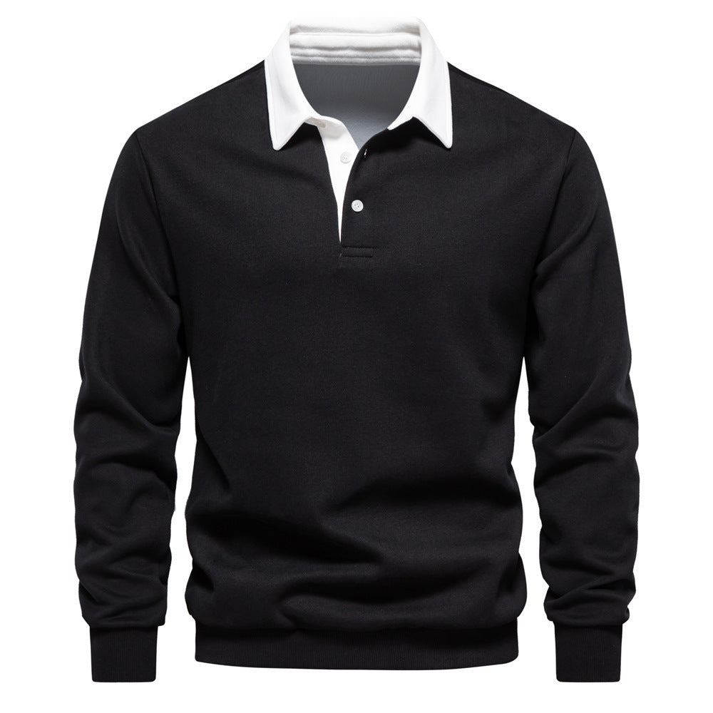 Ricky – Vielseitiger Herrenpullover mit Polo-Kragen