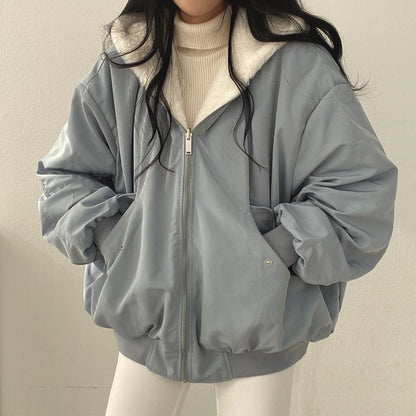 Andy – Einfache, lockere und dicke Baumwolljacke
