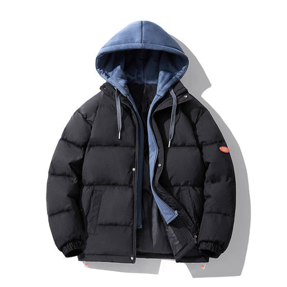 George – Dicke Herren-Sportjacke mit Kapuze
