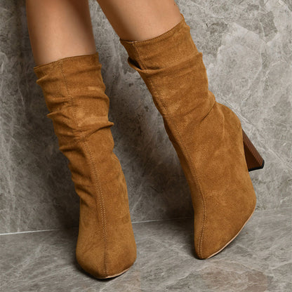 Natalie – Damen Winterstiefel mit Absatz