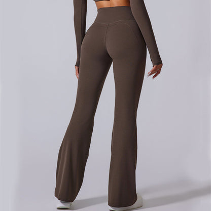 Alison – Flare Yogahosen mit Hohem Bund