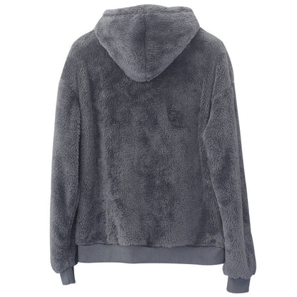 Neil – Doppelseitiger Herren-Sweater mit Kapuze und Taschen