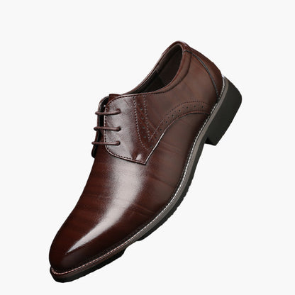 Elegante Herren Business Schuhe – Klassische Derby Schnürschuhe für Büro & festliche Anlässe