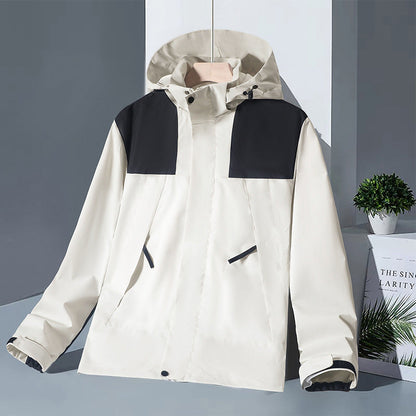 Conrad – Winddichte Unisex-Regenjacke mit Farbakzent