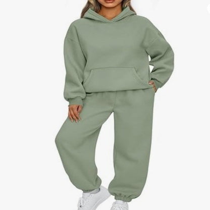 Linda – Zweiteiliges Freizeit-Hoodie-Sportanzug-Set