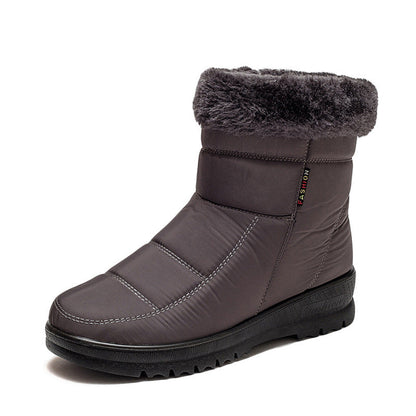 Francesca – Winterwarme Damenstiefel mit niedrigem Absatz