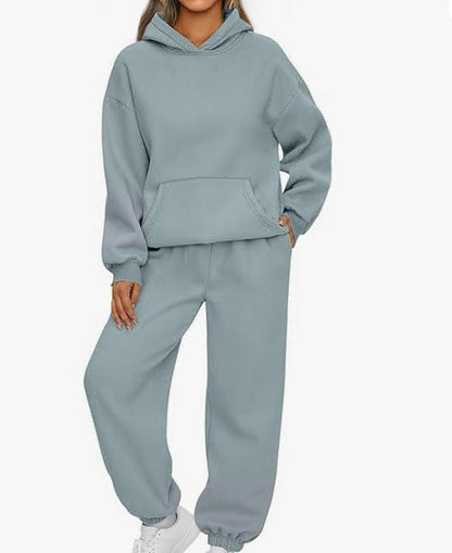 Linda – Zweiteiliges Freizeit-Hoodie-Sportanzug-Set