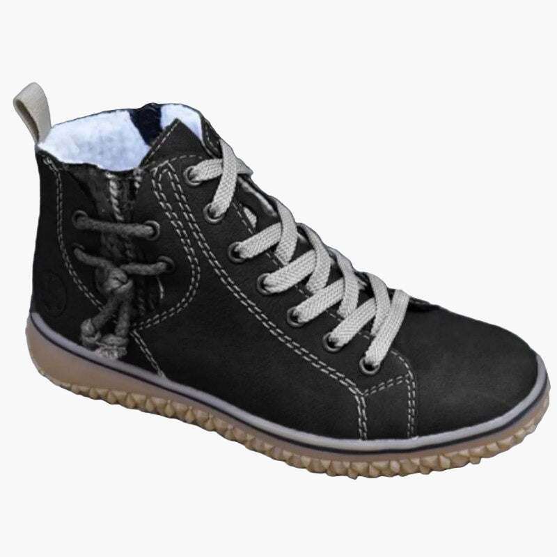 Damen Orthopädische Komfort-Sneaker für Alltag und Freizeit – Bequeme High-Top Schuhe mit Fußgewölbeunterstützung