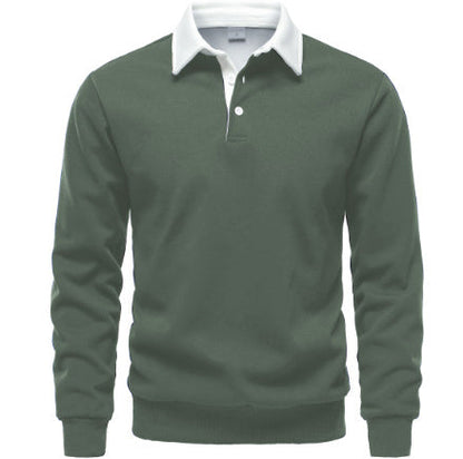 Ricky – Vielseitiger Herrenpullover mit Polo-Kragen