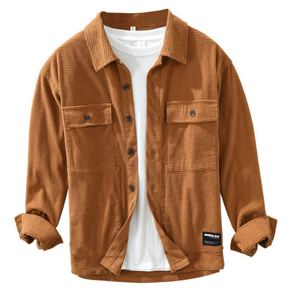 Jim – Japanischer Style Langarmhemd für Herren