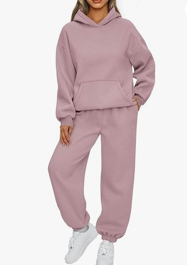 Linda – Zweiteiliges Freizeit-Hoodie-Sportanzug-Set