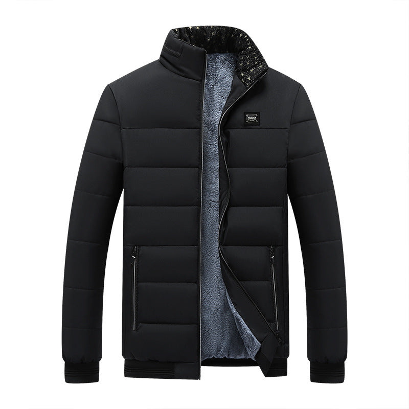 Larry – Gefütterte Herrenjacke aus Baumwolle