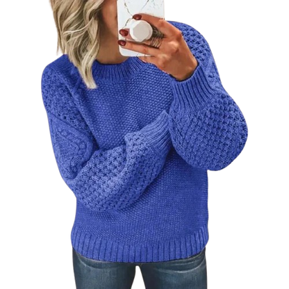 Damen Strickpullover für Alltag und Freizeit – Modischer, bequemer Oversize-Pullover