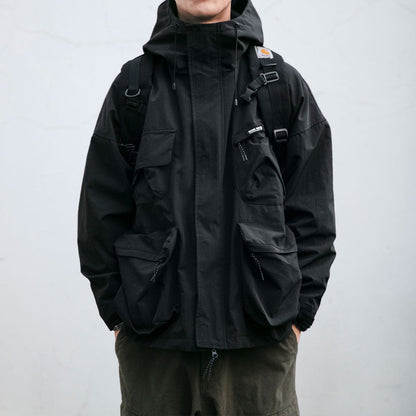 Marcus – Herrenjacke mit Kapuze und funktionalen Taschen