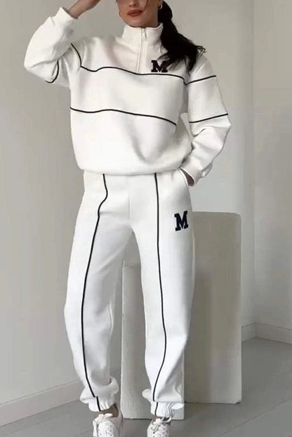 Jade – Lässiges Damen-Sweatshirt-Set mit Taschen