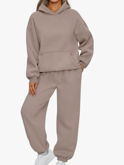 Linda – Zweiteiliges Freizeit-Hoodie-Sportanzug-Set