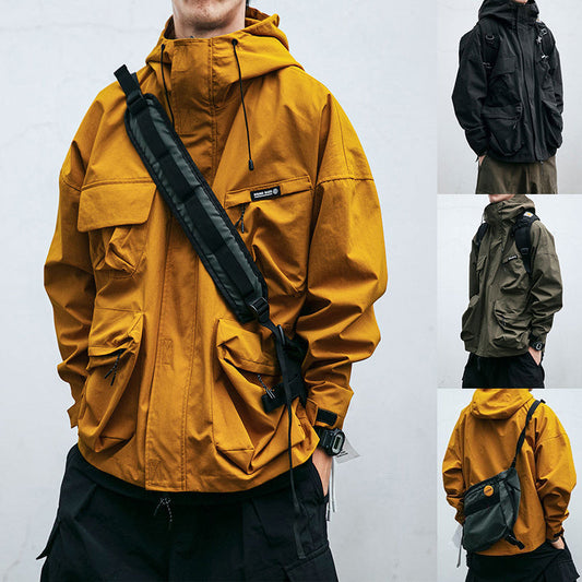 Marcus – Herrenjacke mit Kapuze und funktionalen Taschen