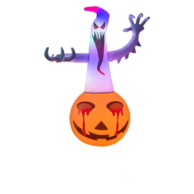 Halloween Aufblasbare Deko – Gruselige Figuren und Leuchtende Accessoires für Party & Garten