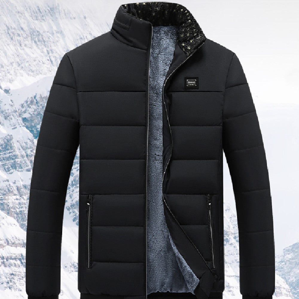 Larry – Gefütterte Herrenjacke aus Baumwolle