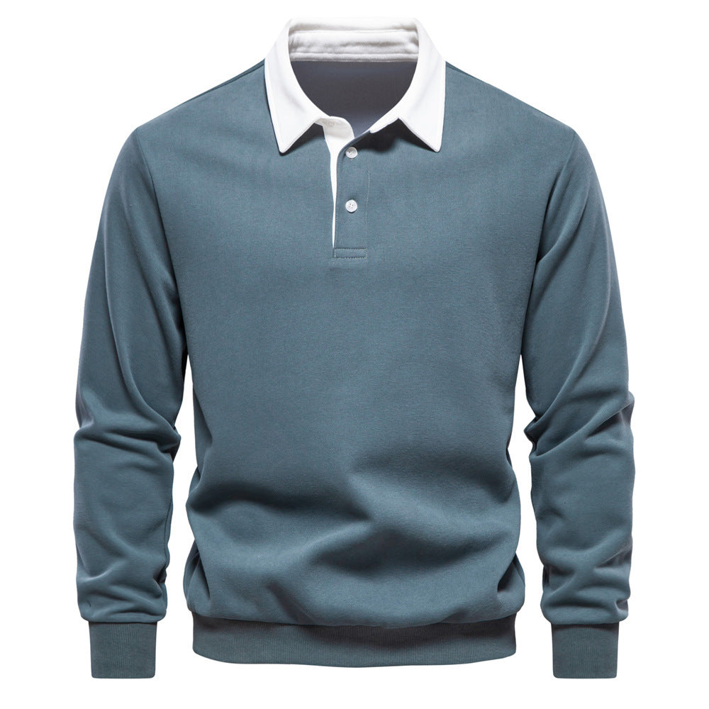 Ricky – Vielseitiger Herrenpullover mit Polo-Kragen