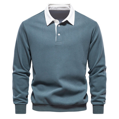 Ricky – Vielseitiger Herrenpullover mit Polo-Kragen