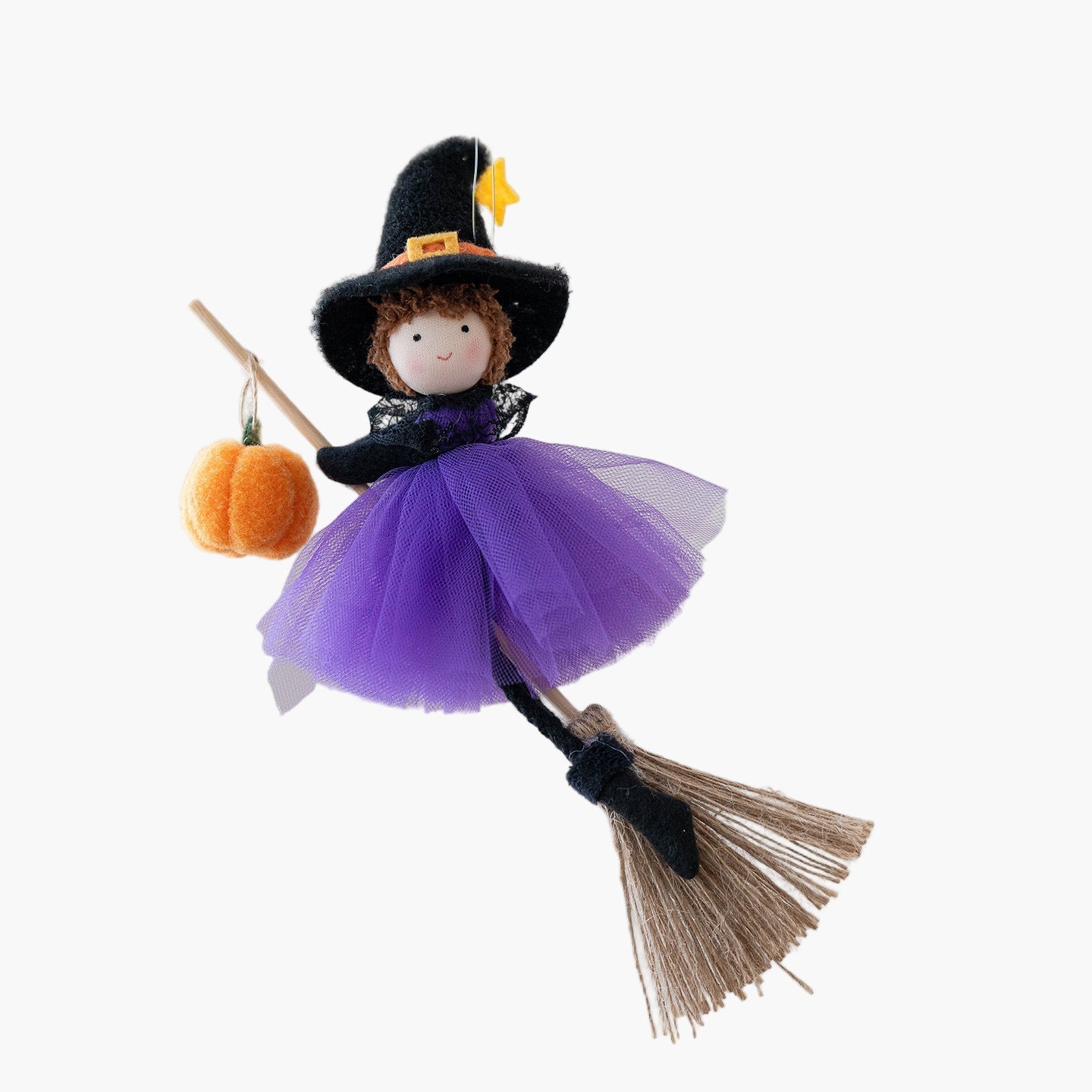 Halloween Deko Hängende Hexenfiguren für Kinderzimmer und Party – Zauberhafte Europäische Stil Deko