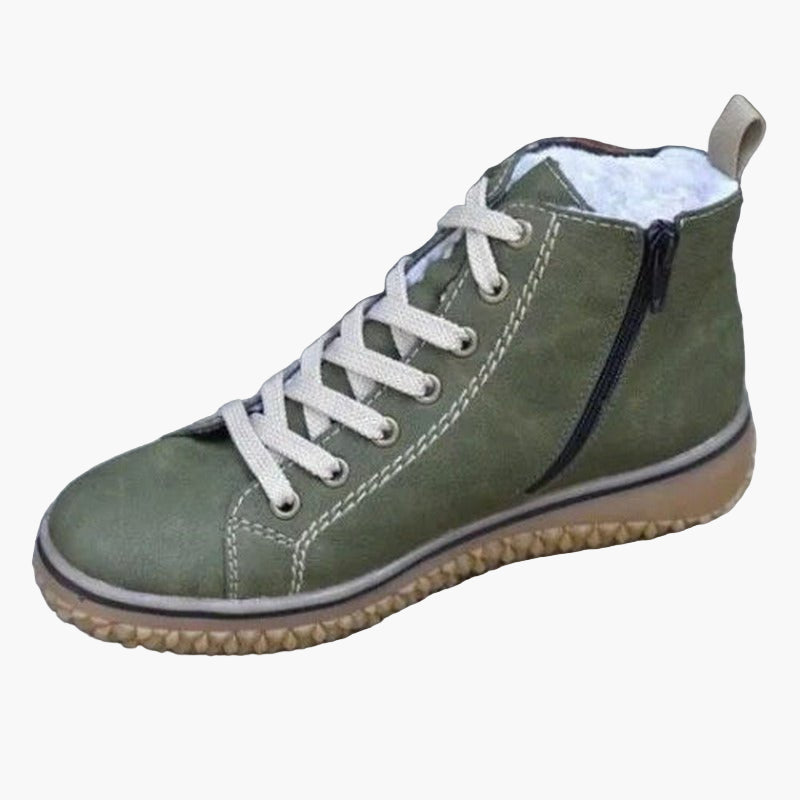 Damen Orthopädische Komfort-Sneaker für Alltag und Freizeit – Bequeme High-Top Schuhe mit Fußgewölbeunterstützung