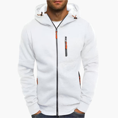 Herren Freizeit Kapuzenjacke mit Reißverschluss – Sportlicher Hoodie für Alltag & Training