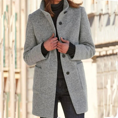 Olive - Eleganter Mantel für Damen