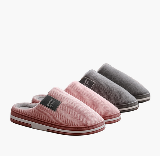 Herren Hausschuhe Komfort Pantoffeln mit Antirutsch-Sohle – Gemütliche und Elegante Slipper für Zuhause