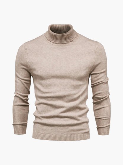 Herren Rollkragenpullover Modern Klassisch – Eleganter Alltags- & Business-Strick
