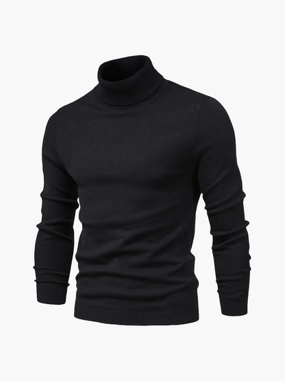 Herren Rollkragenpullover Modern Klassisch – Eleganter Alltags- & Business-Strick