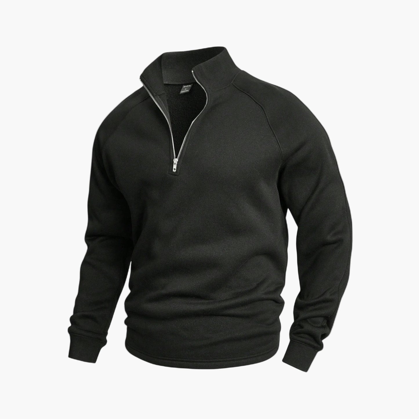 Herren Halb-Zip Pullover Freizeit & Komfort – Klassischer Herren Sweatshirt Style