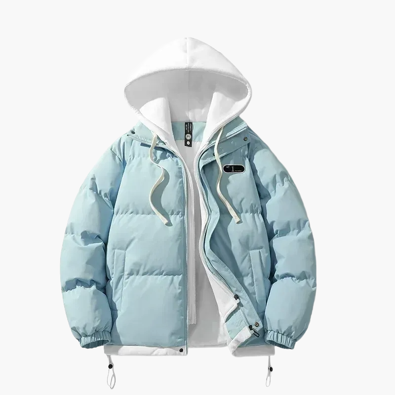 Herren Winter Steppjacke mit Kapuze – Modischer Outdoor Mantel für Freizeit & Alltag