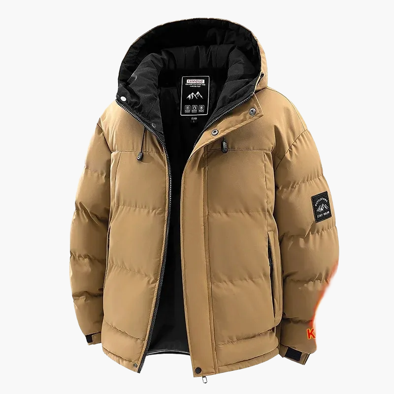 Herren Winterjacke mit Kapuze – Wasserdicht, Winddicht, Casual Style, Ideal für Outdoor & Alltag