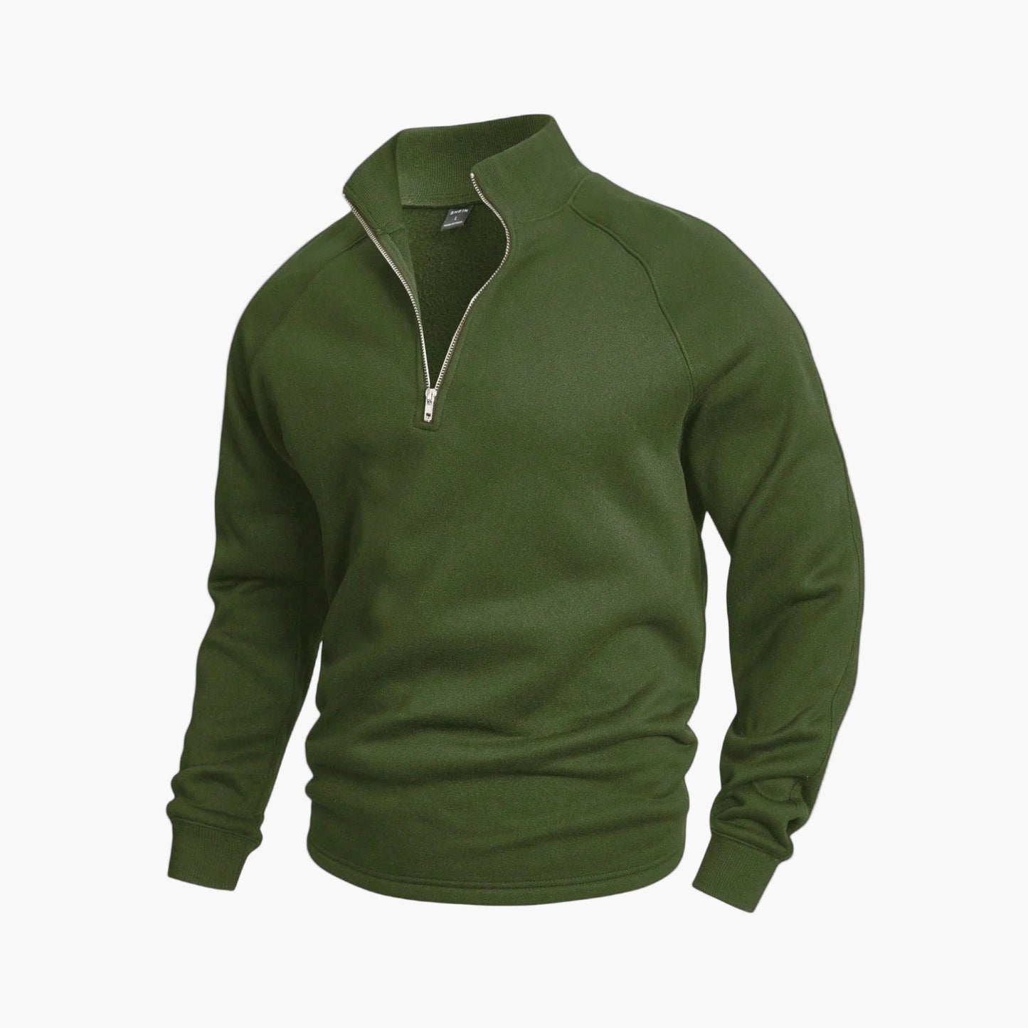 Herren Halb-Zip Pullover Freizeit & Komfort – Klassischer Herren Sweatshirt Style