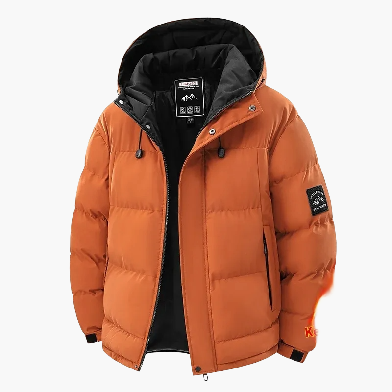 Herren Winterjacke mit Kapuze – Wasserdicht, Winddicht, Casual Style, Ideal für Outdoor & Alltag