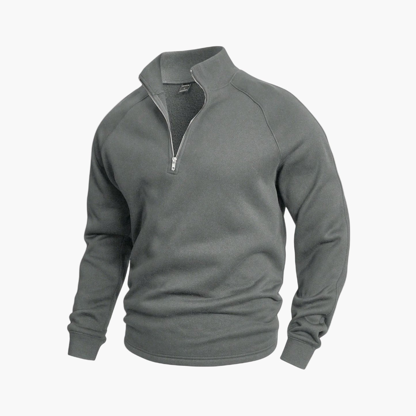 Herren Halb-Zip Pullover Freizeit & Komfort – Klassischer Herren Sweatshirt Style