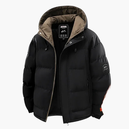 Herren Winterjacke mit Kapuze – Wasserdicht, Winddicht, Casual Style, Ideal für Outdoor & Alltag