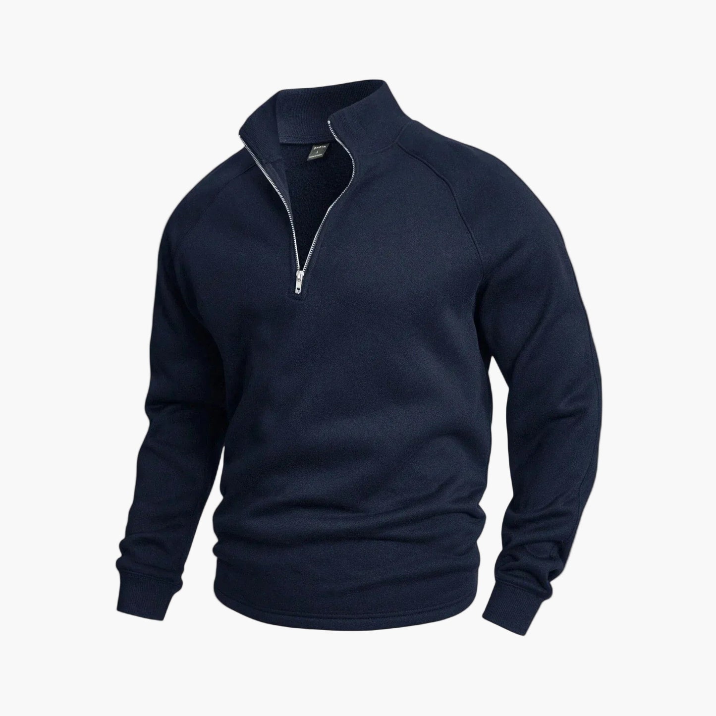 Herren Halb-Zip Pullover Freizeit & Komfort – Klassischer Herren Sweatshirt Style